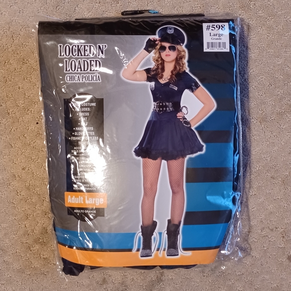 Women's Locked n Loaded Police Costume (Large) - Picture 6 of 6